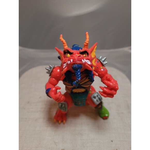 Teenage Mutant Ninja Turtles Hothead Dragon Figure 1992 Playmates TMNT Vintage - Picture 1 of 5